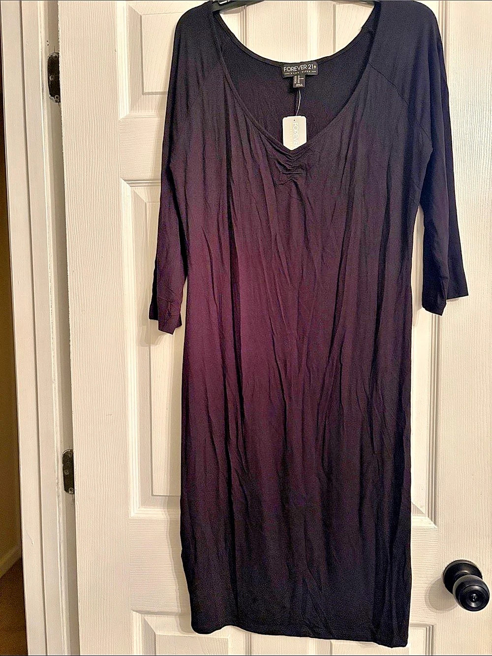 Forever 21 Women's Black Maxi Dress Size 3X NWT